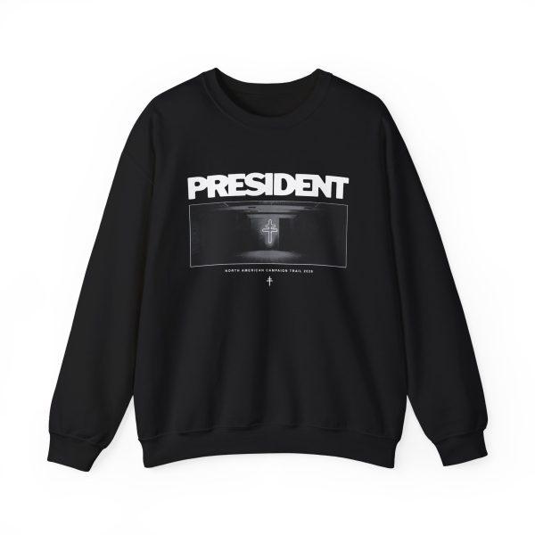 President North American Campaign Trail 2026 Unisex Heavy Blend™ Crewneck Sweatshirt