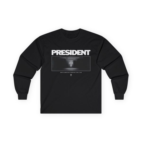 President North American Campaign Trail 2026 Unisex Ultra Cotton Long Sleeve Tee