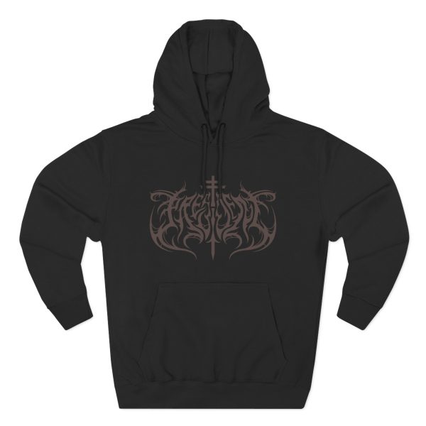 President President Metal Logo Three-panel Fleece Hoodie