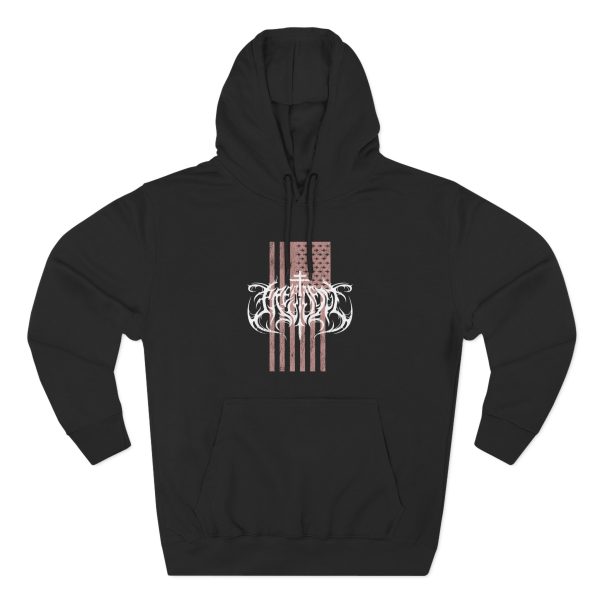 President President Metal Flag Three-panel Fleece Hoodie