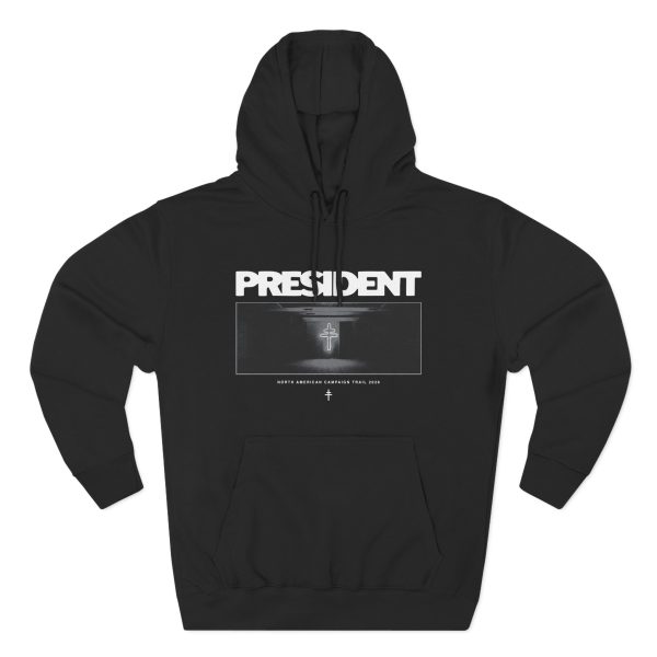 President North American Campaign Trail 2026 Three-panel Fleece Hoodie